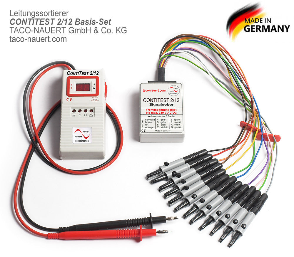 Leitungssortierer CONTITEST 2/12 Basis-Set
