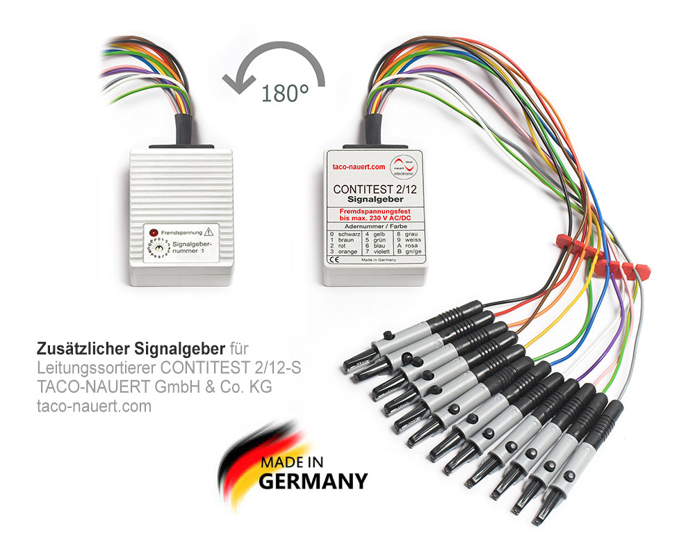 Signalgeber für Leitungssortierer CONTITEST 2/12